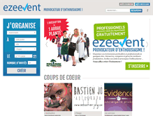 Tablet Screenshot of ezeevent.com